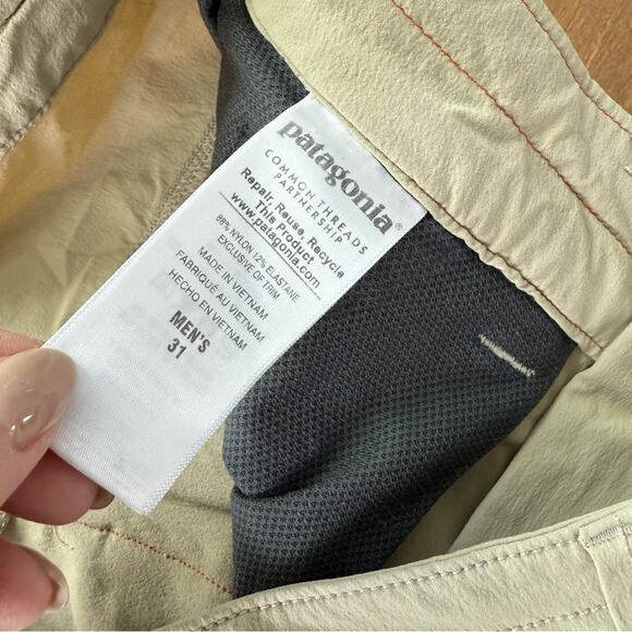 Patagonia | Men’s Tribune Zip-Off Pants (El Cap Khaki) Lightweight Outdoors 31 - Picture 8 of 12